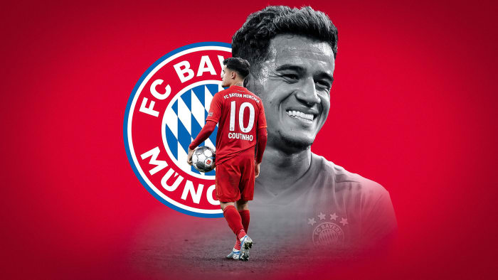 Bayern Munich playmaker Philippe Coutinho